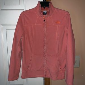 🌀Orange North Face Jacket